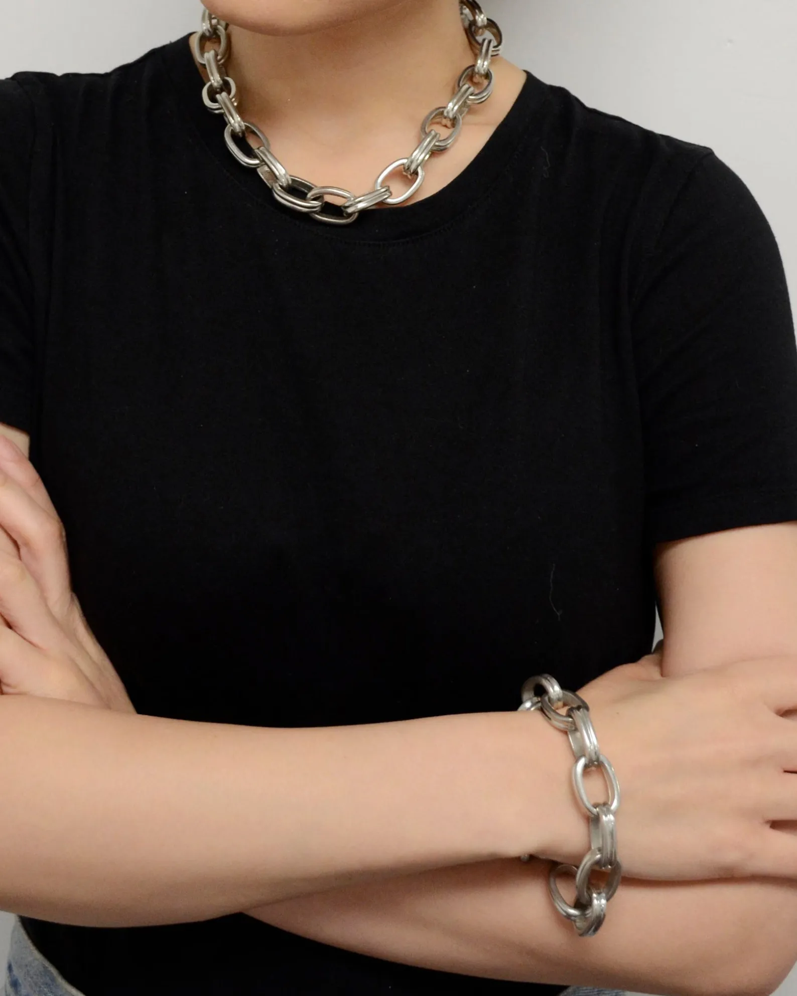 Ben-Amun Harbor Gray Necklace Cheap